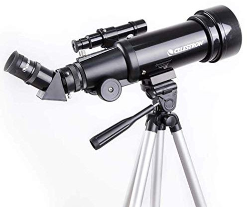 CRBUDY Brennweite 400 mm Teleskop für Kinder Erwachsene Astronomie Anfänger Refraktorteleskop für Astronomie Tragbares Reiseteleskop mit Tr