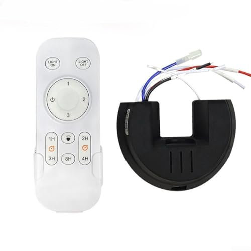 Kit de télécommande pour ventilateur de plafond sans fil, 3 réglages de vitesse, réglage de la vitesse du vent, ventilateur de plafond, interrupteur pour maison et hôtel