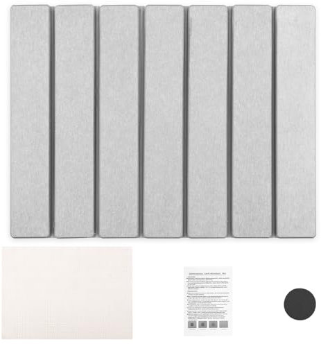 Stone Drying Mat for Kitchen Counter Foldable Stone Dish Drying Mat Non-Slip Stone Drying Pad Reusable Dish Drainer Mat Diatomite Drying Stone Mat for Sink Dish Rack Marble Worktop (Gray, 40x30cm)