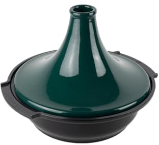 PEUGEOT - Tajine-Topf aus Keramik - 30 cm - Für alle Herdarten geeignet, einschließlich Induktion - Französiches Know-How - Waldgrün