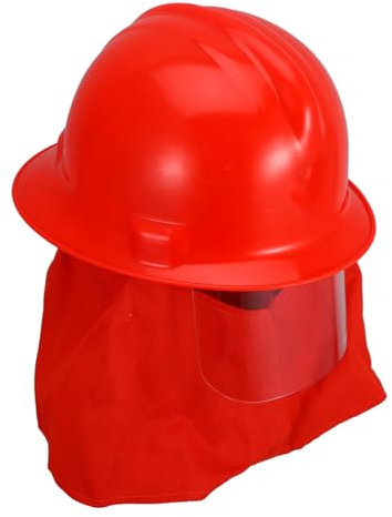 MAGICLULU Bauhelm Schutzhelm Für Feuerwehraufgaben Aus Abs-Material Leicht Und Stoßfest Für Maximale
