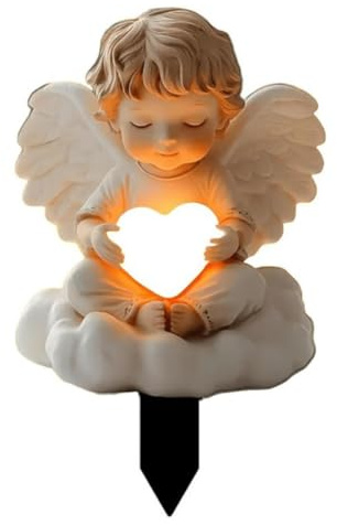 Cartel de patio 2D, resistente a la intemperie, decoración para tumba, decoración de cementerio, decoración de tumba, resistente a la intemperie, elegante adorno de maceta, decoración acrílica plana