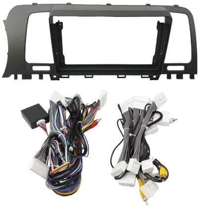 9 Tums Bilram Fascia Adapter Canbus Box Decode Radio Dash Fitting Panel Kit För Nissan För Murano 2008-2014 2009 2010 2011 2012 2013 GFVFGNLNNA(Frame Cable Canbus)