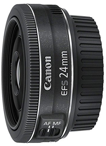 Canon EF-S 24mm f/2.8 STM Objektiv, Schwarz