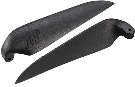 uxcell RC Folding Propellers 6x3 inch 2mm Motor Shaft Dia. for Glider Airplane Toy Nylon 1 Pair