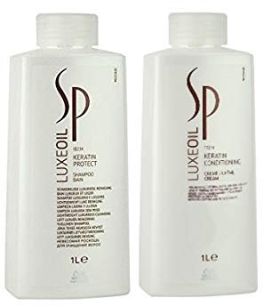 Wella Wella SP Luxe Oil Keratin Protect Shampoo 1000ml + Nourishing Cream 1000ml