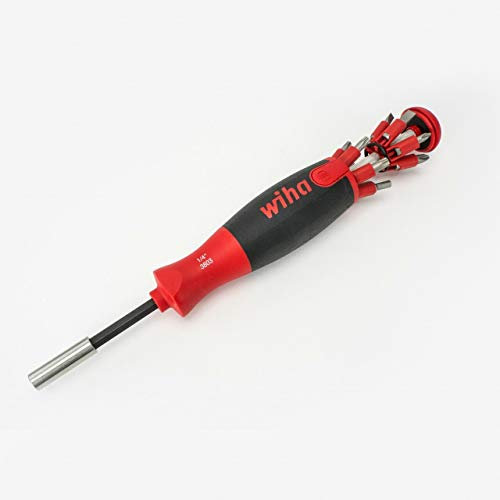 Wiha Tournevis 12 en 1 Pop Up avec fente cruciforme carré Torx