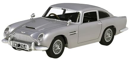 Motormax Aston Martin DB5 Silber James Bond Modellauto 1:24