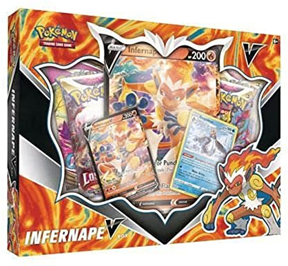 Pokemon Lost Origin Infernape V Box Set: 4 Booster Packs + promos!