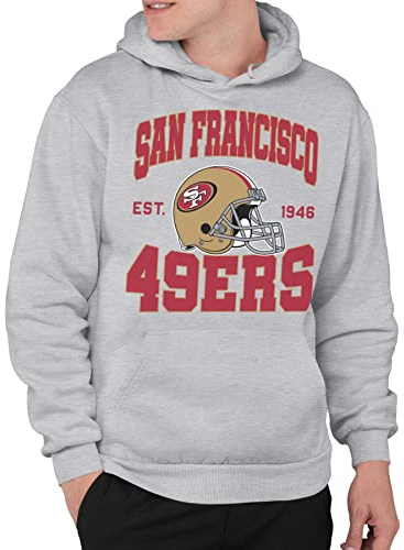Junk Food NFL Team Helmet Hoodie Sweatshirt mit Kapuze, Unisex