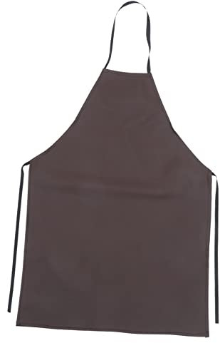 PRETYZOOM Lange weiche Lederschürze Küchenschürze aus Baumwolle Arbeitsoveralls Lätzchen für Erwachsene Bäckerei Schürze Praktische Malschürze einstellbar Nagelset Server Pu