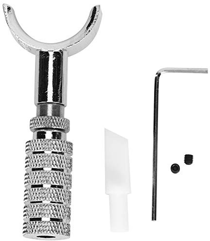 Herramienta de artesanía de cuero, cuchillo giratorio de latón tallado fino, juego de cerámica para artesanos (cortador oblicuo de 7 mm, mango tipo A, 13 mm)