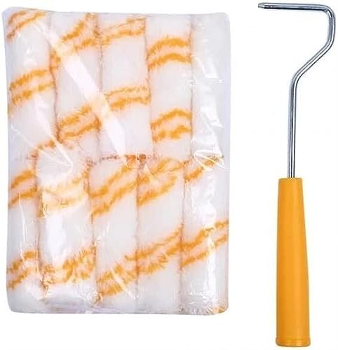 Rulli per verniciatura， Rullo per facciate， 10 pezzi Mini rullo for pittura a parete for la casa Multifunzionale Rullo for pittura a parete Decorazione for la casa Pennello for pittura Strumento