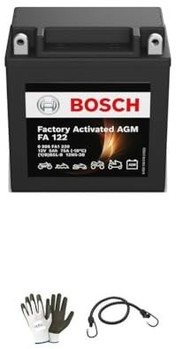 KOMPATIBEL MIT P IAGGIO Vespa PK S (V8X5T) 80 1982 A 1985 DIY-BATTERIE YB5L-B FA1220 GEL SLA BEREITS AKTIVES AGM-BATTERIELADEGERÄT 5 AH AMPERE 12 VOLT 120X60X130