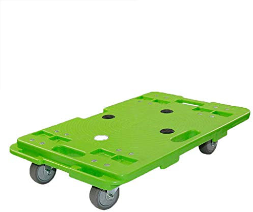 Karren, Plattformwagen, Handwagen für Zuhause, zusammenklappbarer LKW-Wagen, robuster Flachbett-Transportwagen, Lager, Büro/a