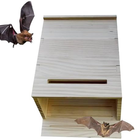 Fledermauskasten | Fledermaus-Lebensraum aus – künstliche Fledermauswurzel, wetterbeständige Fledermausschutzunterkunft für Fledermäuse zum Landen und Wurzeln