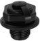YINETTECH 1 copertura per valvola di ricambio per vasca da bagno gonfiabile, diametro 23,5 mm, compatibile con Bestway, compatibile con Lay-Z-Spa parte di ricambio F4C009B, in plastica nera