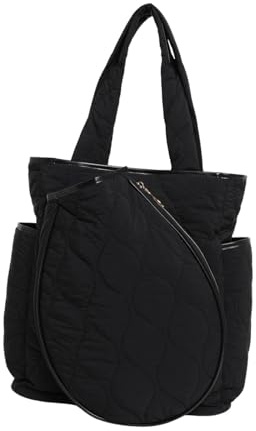 QSTDGVPW Pickleball -Rucksack -Tennisschläger Tasche tragbar, Trägertasche, Tennis -Paddel -Rucksack, Schwarz