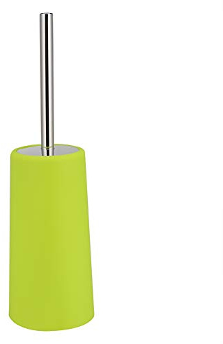 Cocoarm Juego de Portacepillos de Acero Inoxidable, con Vaso de Plástico Incorporado a Prueba de Óxido para Baño, Cepillos de Limpieza para Inodoro para una Limpieza Profunda y Minuciosa (GREEN)