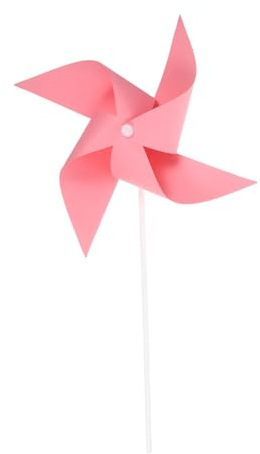 SUPVOX 30pcs DIY Windmill Craft Kit Blank Pinwheel Art Project for Painting and Coloring Portable Summer Party and Family Outing Activity Set to Boost Creativity and Hands Skills