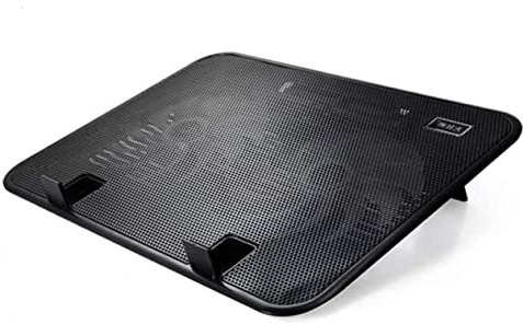 JYARZ Base Raffreddamento Pc Portatile Pad di Raffreddamento del Dispositivo di Raffreddamento del Computer Portatile Slim Silent Portable USB Alimentato con 2 Ventole Ventola Pc per Ufficio