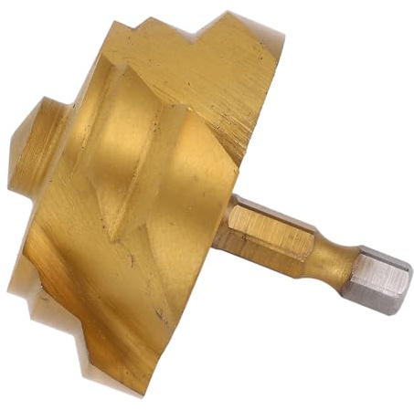 KIMISS Foret de Tuyau PPR et Outil d'alésage Tuyau d'eau de 50 Mm-alésoirs en Acier à Haute Teneur en Carbone Projets PPR, PVC et Plastique