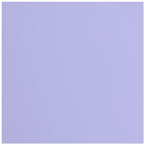 Vaessen Creative Florence Cardstock Papier, Lila, 216 Gramm/m², Quadratisch, 30,5 x 30,5 cm, 20 Stück, Textur, für Scrapbooking, Kartenherstellung, Stanzen und andere Papierbasteleien