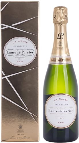 Laurent Perrier La Cuvee Brut Non Vintage Champagne in Gift Box, 75cl