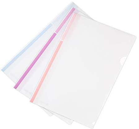 Tarifold Es 511539 - Pack de 12 Carpetas Dossier Uñero A4 en Polipropileno, Pastel