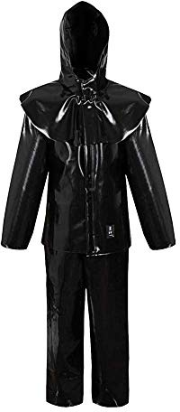 Pros AJ-UK412_B52 Säurefeste Kleidung, Schwarz, 52 Größe