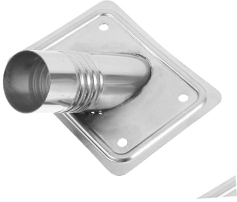 ETHZZLE Heavy Duty Metal Broom Handle Coupler Threaded Adapter for Telescopic Rod Stainless Steel Replacement Connector Ensuring Stable and Attachment for Mops and Brooms
