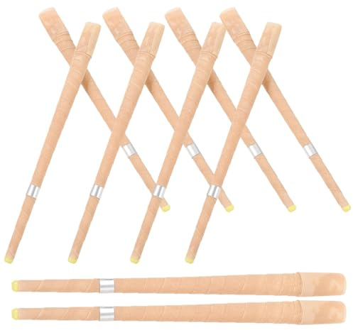 MUCKLILY 10pezzi Candele Candele Naturali per Orecchie Forniture per Pulizia delle Orecchie Casalingo Comodo e Compatto per Rimozione del Cerume
