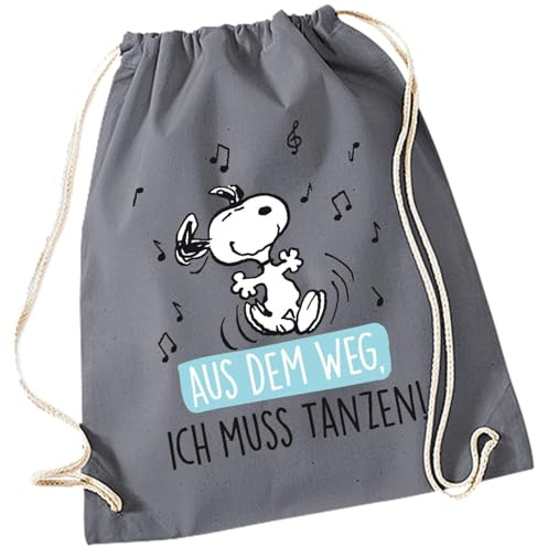 bag gym - XIch muss Tanzen!: 100% cotton, 37x46cm