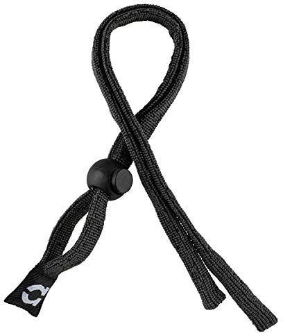 Självhäftande punkt glasögonband för sport – elastisk, justerbar storlek – unisex glasögonsnöre för barn, män, kvinnor – Eye Wear Strap för solglasögon, läsglasögon, sportglasögon (svart)
