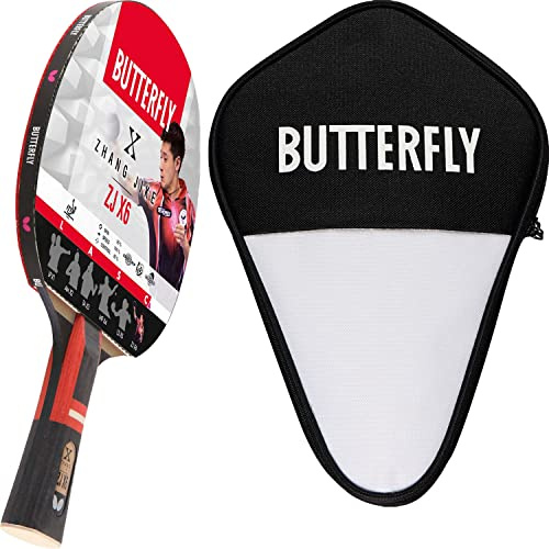 Butterfly Zhang Jike ZJX6 Tischtennisschläger + Tischtennishülle Cell Case I | Tischtennisschlägerset | Profi Set