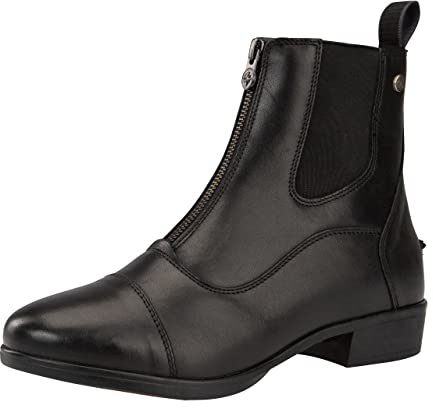Reit-Stiefelette »Nova FZ Vegan« - Chelsea Boot - Veganer Reit-Schlupf-Schuh - Reißverschluss vorne - Komfortinnensohle - Nova Gummisohle - Micro Lining - Hautverträglich - Schwarz 35