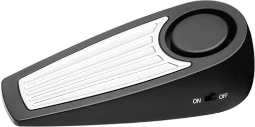 Alarma de seguridad portátil para puerta, 130 dB, alarma de entrada para viajes, casa, apartamento