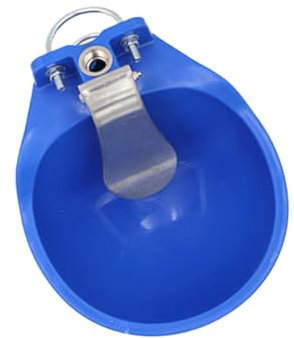 VILLFUL Großes Tränkebecken mit Stabilem Wasserstand aus Kunststoff und Leicht zu Reinigen für Kühe und Pferde für Einsatz dem Bauernhof