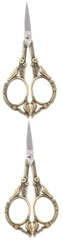 Anneome 2stücke Retro Bird Design Scheren Edelstahl- Für -handwerk Elegante Nähschere Mit Spitzem Ende Für Präzise Schnitte Für Und Bastler
