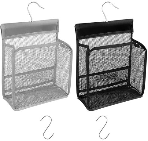 AOROPS Bolsa para pinzas de la ropa, 2 bolsas para pinzas de la ropa, bolsa para pinzas de la ropa, bolsa para colgar, gancho para colgar fácil para guardar pinzas de la ropa, bolsas para casa, jardín