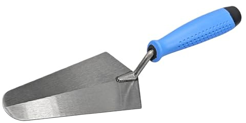 Cazzuola per finitura con manico antiscivolo per intonaco e pareti in gesso