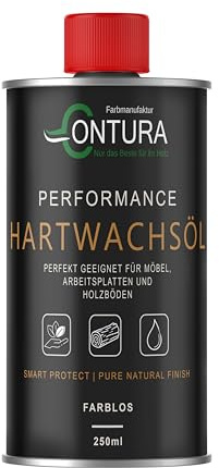 Contura Performance Hartwachsöl Farblos Natur Holz-Öl Parkett Treppen Möbel Pflegeöl (250ml.)