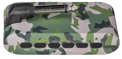 Professionelle Gitarreneffektpedale Professionelles Farbenfrohes Zubehör Für Gitarren Kopfhörerverstärker Und Tragbare Geräte(CAMO)