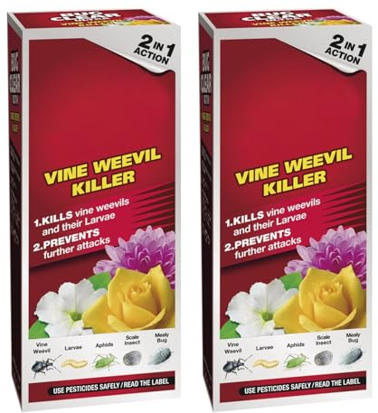 HOCHSTE® Vine Weevil Killer, Dual-Action Formula, Fast & Effective Performance, Suitable For Indoor & Outdoor Plants, Easy-To-Apply, Helps Maintain Healthy Gardens, 480ml (2PCS)