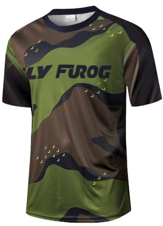 UGLY FROG DSJF02 2025 Jersey Mountain Bike MTB/MX Mode Cycling Jersey Sweet Treats Light Kurzarm Downhill Shirt, Enduro und Motocross