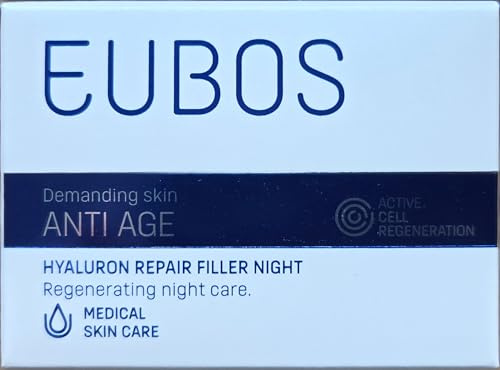 Morgan Eubos - Hyaluron Repair Filler Night Crema Notte Antirughe, 50 ml