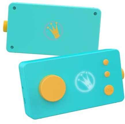 Lunii - Ma Fabrique à Histoires Verte + 2h30 d'histoires à Composer incluses à télécharger, Boîte à Histoires Interactive pour Enfants de 3 à 8 Ans - Conteuse fabriquée en France