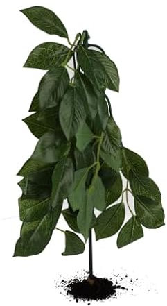 ProRep Silk Weeping Fig Hanging Plant 30cm | Reptile Plants for Vivariums | Terrariums & Accessories for Reptiles | Artificial Exotic Foliage | Tropical Plants