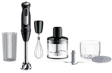 Braun MQ55254M Stabmixer-Set MultiQuick 5 Pro, schwarz