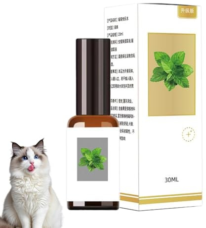 Lunaobrik Cat Attry Spray, Katzenminze Spray | 30 ml Liquid Catnip Spray for Joy Cat - Trainings-Tool, Zubehör anziehen, Langanhaltendes Kätzchenverhalten Öl für Kätzchen